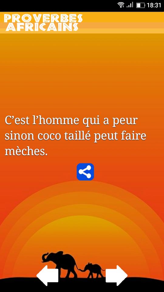 Gratuit Images Proverbes Africains For Android Apk Download le plus cool par