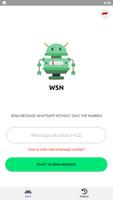 WSN - Send message whatsapp Without Save Number capture d'écran 3