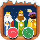 VideoLlamada Reyes Magos -Te llaman gratis Navidad icône