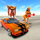 Kangaroo Car Robot Transform– Robot shooting game icône