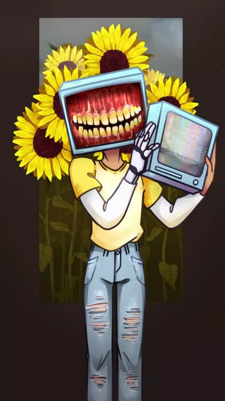 Weirdcore Dreamcore Sunflower Eye | Poster