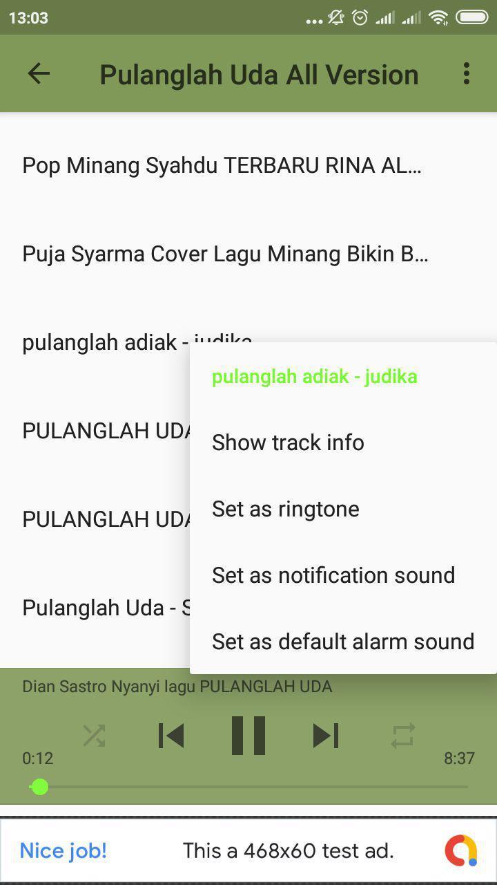 Pulanglah Uda Lagu Minang All Version Para Android Apk Baixar