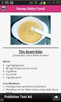 Resep Makanan untuk Bayi screenshot 3