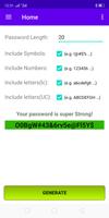 Secure And Strong Password Generator スクリーンショット 1
