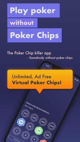 poker chips no denomination