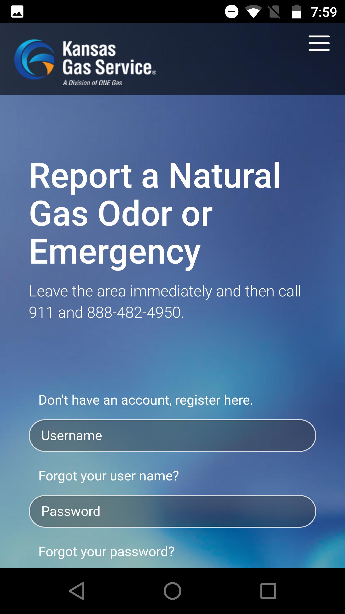 kansas gas service for android apk download kansas gas service customer service