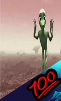 The green alien dance, learn (effect change) Affiche