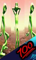 The green alien dance, learn (effect change) تصوير الشاشة 1