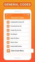 Secret Codes for Xiaomi Mobile اسکرین شاٹ 2