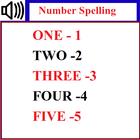Number Spelling in  Audio icon
