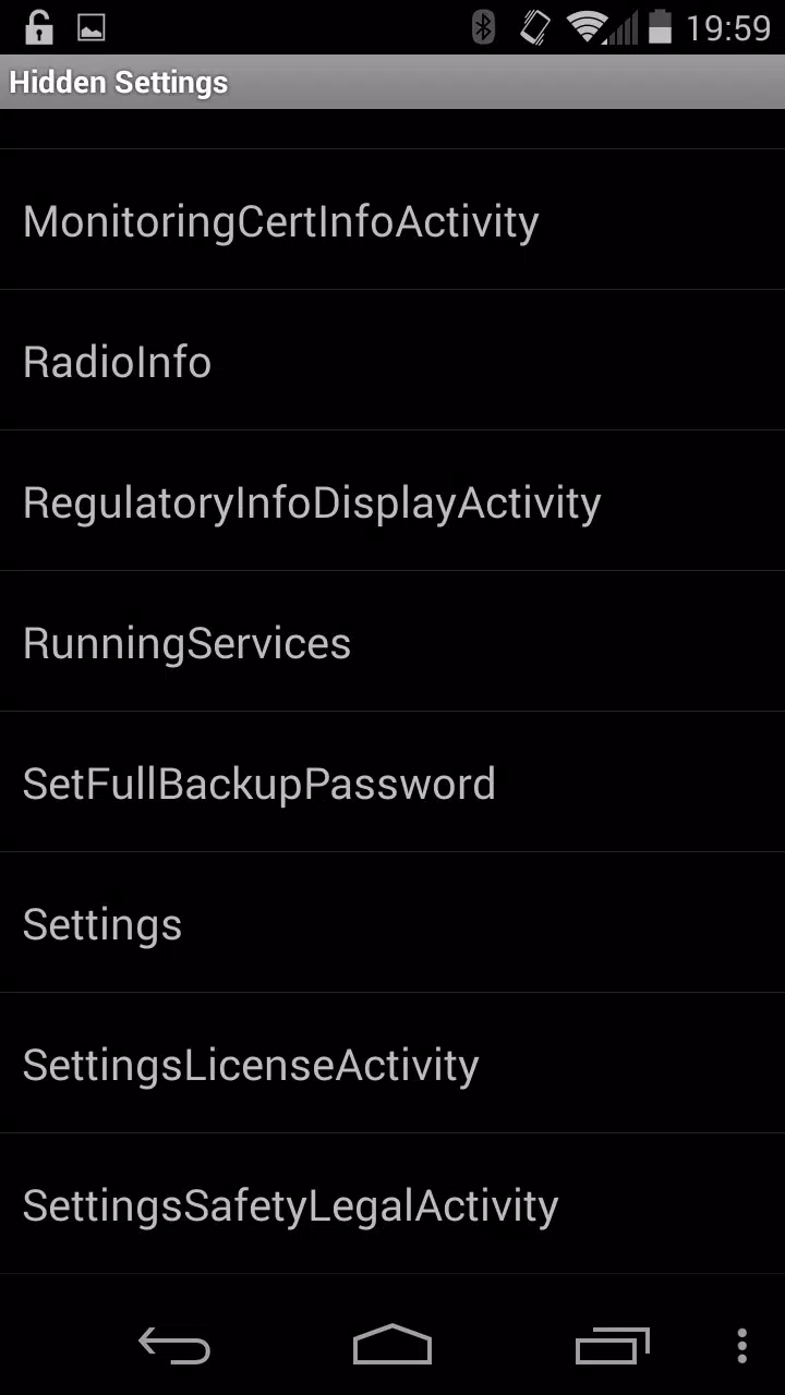 Hidden Android Settings APK for Android Download
