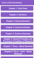 12th Chemistry Notes الملصق