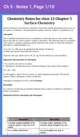 12th Chemistry Notes تصوير الشاشة 3