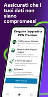 1 Schermata VPN Kaspersky: Fast & Secure
