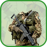 Army Photo Frame Maker أيقونة