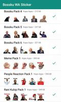 Bossku WA Sticker تصوير الشاشة 1