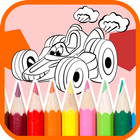 ikon Cars Coloring Book