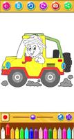 Cars Coloring Book الملصق