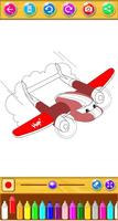 Planes Coloring Book تصوير الشاشة 3