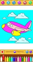 Planes Coloring Book Ekran Görüntüsü 1