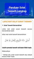 Panduan Solat Tarawih Lengkap 스크린샷 3