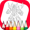 Robot Coloring Book