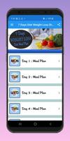 7 Days Weight Loss Diet Meal تصوير الشاشة 3