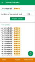 Répéter texte : 10K messages Affiche