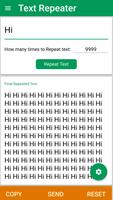 Text Repeater ảnh chụp màn hình 3