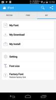 iFont(Fonts For Android) ảnh chụp màn hình 2