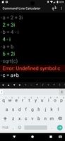 Command-Line Calculator captura de pantalla 1