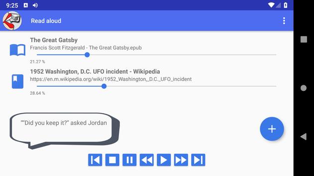 Voice Reader - read aloud any website, book, text 截图 6