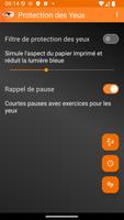 Protection des yeux Affiche