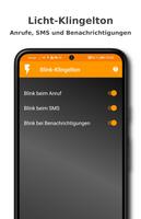 Blitzlicht Benachrichtigungen Plakat