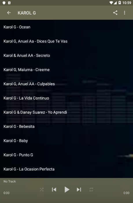 KAROL G Ocean - Mp3 APK 1.2 for Android – Download KAROL G Ocean - Mp3 APK  Latest Version from APKFab.com