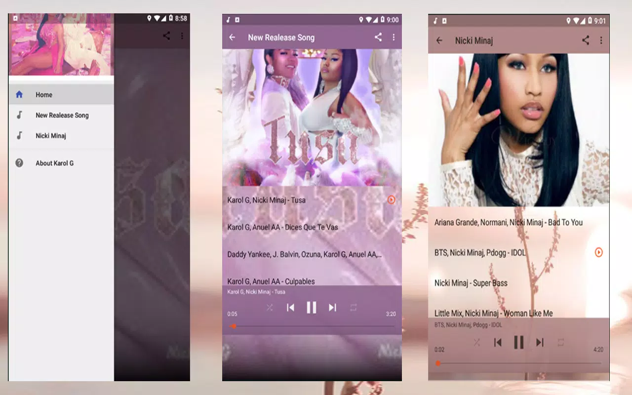 Descarga de APK de KAROL G, Nicki Minaj Tusa para Android