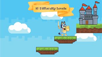 Bluey Adventure Game plakat