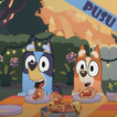 Bluey and Bingo Puzzle Game