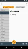 Kurdish-English Dictionary تصوير الشاشة 1