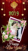 Happy New Year Photo Frames - 2019 Plakat