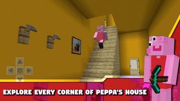 Peppa Pig Mod for Minecraft PE captura de pantalla 2