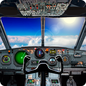 Pilot Airplane simulator 3D آئیکن