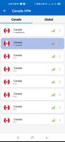 VPN Canada -Rapide et sécurisé capture d'écran 1