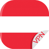 Oostenrijk VPN -Snel en veilig-icoon
