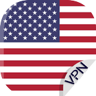 VPN de EE. UU. icono