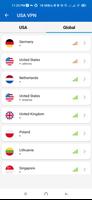 VPN USA - Rapide et sécurisé capture d'écran 3