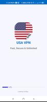 USA VPN الملصق