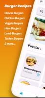 Burger Recipes الملصق