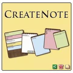 CreateNote アプリダウンロード