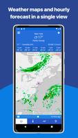Rain Radar Weather Maps Affiche